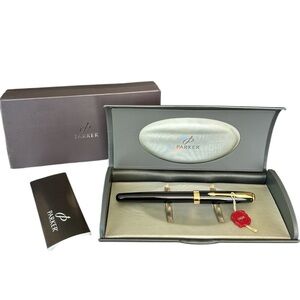 Parker Sonnet Chisseled Tartan FP Fine G. BX 18K 750 NWT